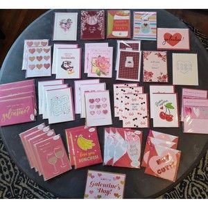 Lot Of 45 Valentine's Day Greeting Cards NEW Lady Jayne,Roberts&Reid,Umi